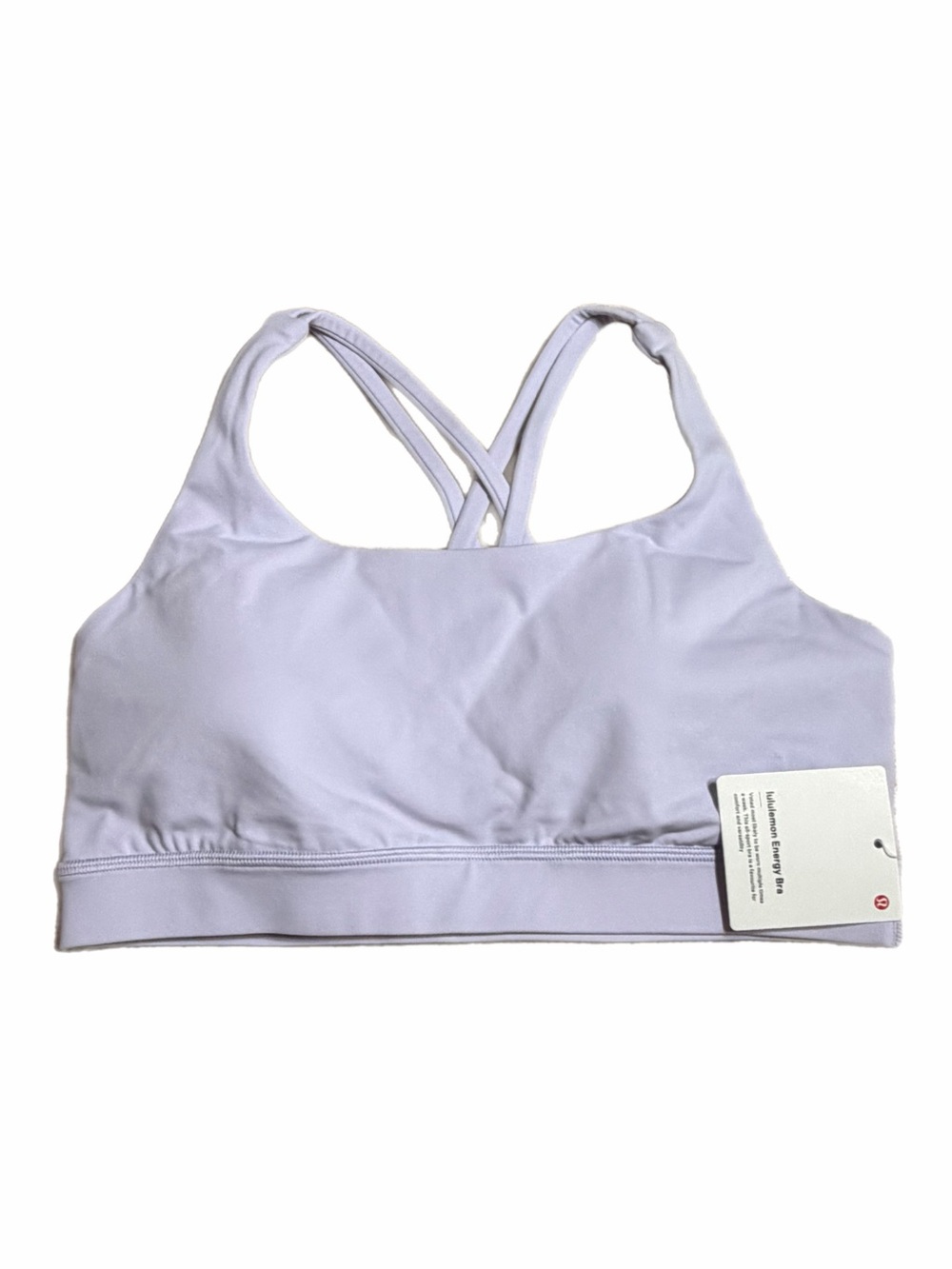 NWT Lululemon Energy Bra *Medium Support (Lavender Frost) Size 8